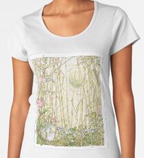 Primrose gathering flowers Women's Premium T-Shirt