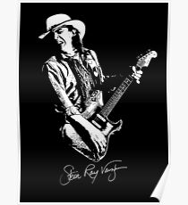 Stevie Ray Vaughan - Guitar-Blues-Rock-legend-SRV Poster