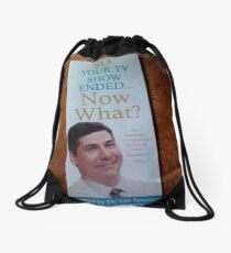 so your tv show ended Drawstring Bag