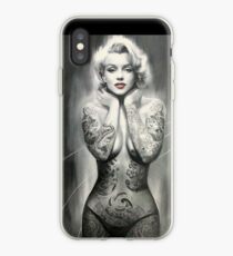 MARILYN MONROE: as The TATTOOED LADY Print iPhone Case