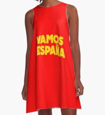 Vamos Espana A-Line Dress