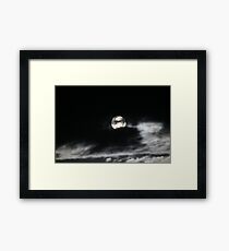 Moon Rises Framed Print