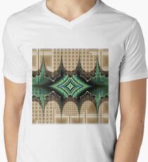 Abstract Diamond Men's V-Neck T-Shirt