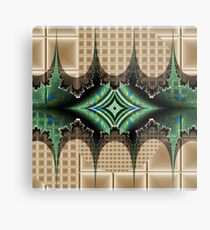 Abstract Diamond Metal Print