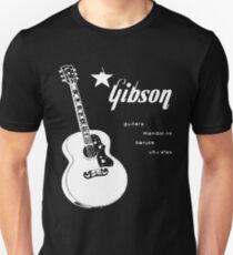 Vintage Gibson J 200 Gitarre Slim Fit T-Shirt
