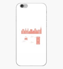 Delivery in the city with a robot. Free delivery. iPhone Case