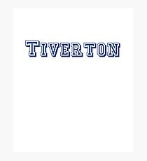 Tiverton Photographic Print