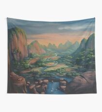 Der Große Tal Tapestry Wandbehang