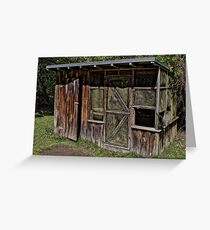 The Old Shed Greeting Card