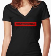 Professional Patent Troll Shirt Funny Patent Troll Shirt Women's Fitted V-Neck T-Shirt