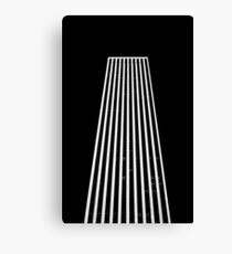 General Motors Building - New York Photography, Black and White, Architecture, Wall Art, NYC, Urban Art, Home Decor Canvas Print