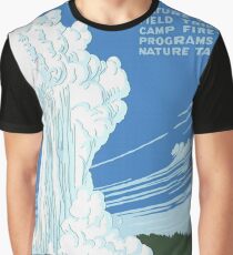 Vintage Yellowstone National Park Travel Graphic T-Shirt