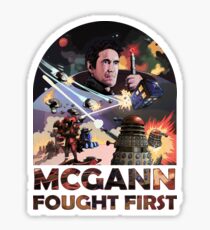 Mcgann Fought First Sticker