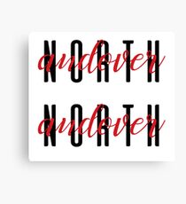 2 North Andover Stickers Canvas Print