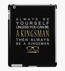 Be a Kingsman. iPad Case/Skin