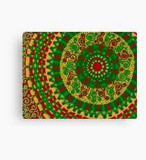 Christmas Mandala Canvas Print