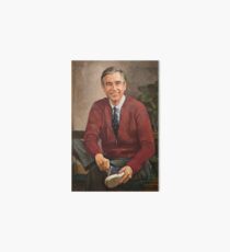 Mr Rogers Painting Art Board