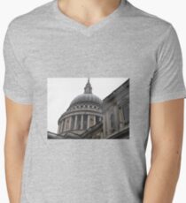ST, PAULS CATHEDRAL Men's V-Neck T-Shirt