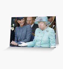 His highness the queen Greeting Card