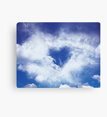 Love in the sky Leinwanddruck