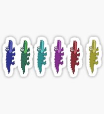 King Gizzard Gator Combo Pack Sticker