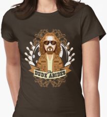 The Dude Abides Women's Fitted T-Shirt