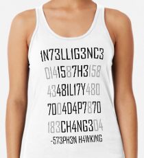 Adapt oder Die Encoded Racerback Tank Top