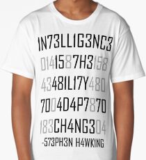 Adapt or Die Encoded Long T-Shirt