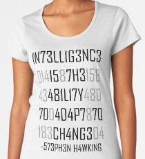Adapt or Die Encoded Women's Premium T-Shirt