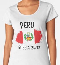 PERU WORLD CUP RUSSIA 2018 Women's Premium T-Shirt