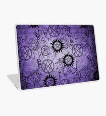 Supernatural Purple Laptop Skin