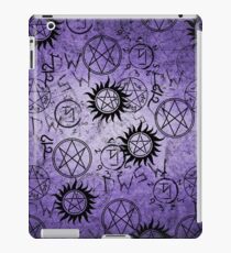Supernatural Purple iPad Case/Skin
