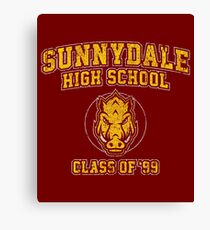 Sunnydale High School Class of '93 Canvas Print