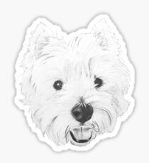 Westie Milly Sticker