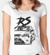 Focus 2 RS & quot; Dirty Style & quot; Women's Fitted Scoop T-Shirt