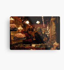 Shoppers. Metal Print