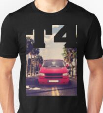 T4 van Caravelle Bus Camper & quot; Palm Beach & quot; Unisex T-Shirt