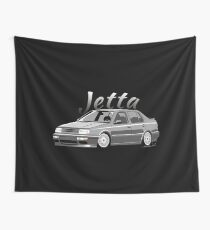 Jetta MK3 & quot; Low Style & quot; Wall Tapestry