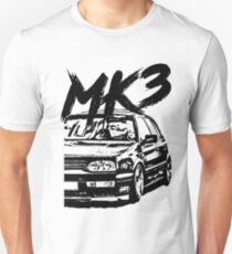 Camiseta unisex Golf MK3 MK3 "Estilo sucio"