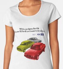 FORD ESCORT RS RANGE - 1976 MK2 Women's Premium T-Shirt