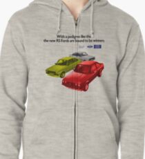 FORD ESCORT RS RANGE - 1976 MK2 Zipped Hoodie