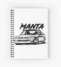 Manta B & quot; Dirty Style & quot; Spiral Notebook