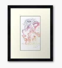 Wild guide for a journey of the creative spirit Framed Print