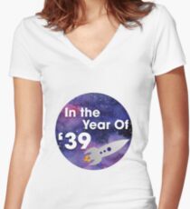 In The Year of '39 ~ Galaxy Edition Women's Fitted V-Neck T-Shirt
