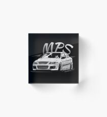 6 MPS & quot; Low Style & quot; Acrylic Block
