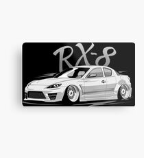 RX8 & quot; Low Style & quot; Metal Print