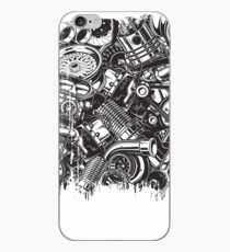 Car Parts Collage Car Enthusiast iPhone Case