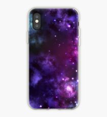 Vinilo o funda para iPhone Deep Space Galaxy Purple Funda para teléfono iPhone y Samsung