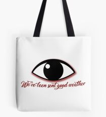 Under His Eye Tote Bag