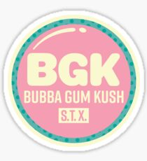 Bubba Gum Kush 1 Sticker